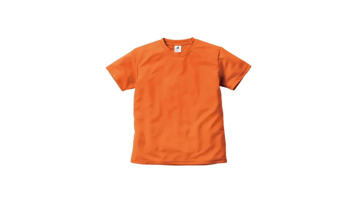 ドライTシャツの平置き